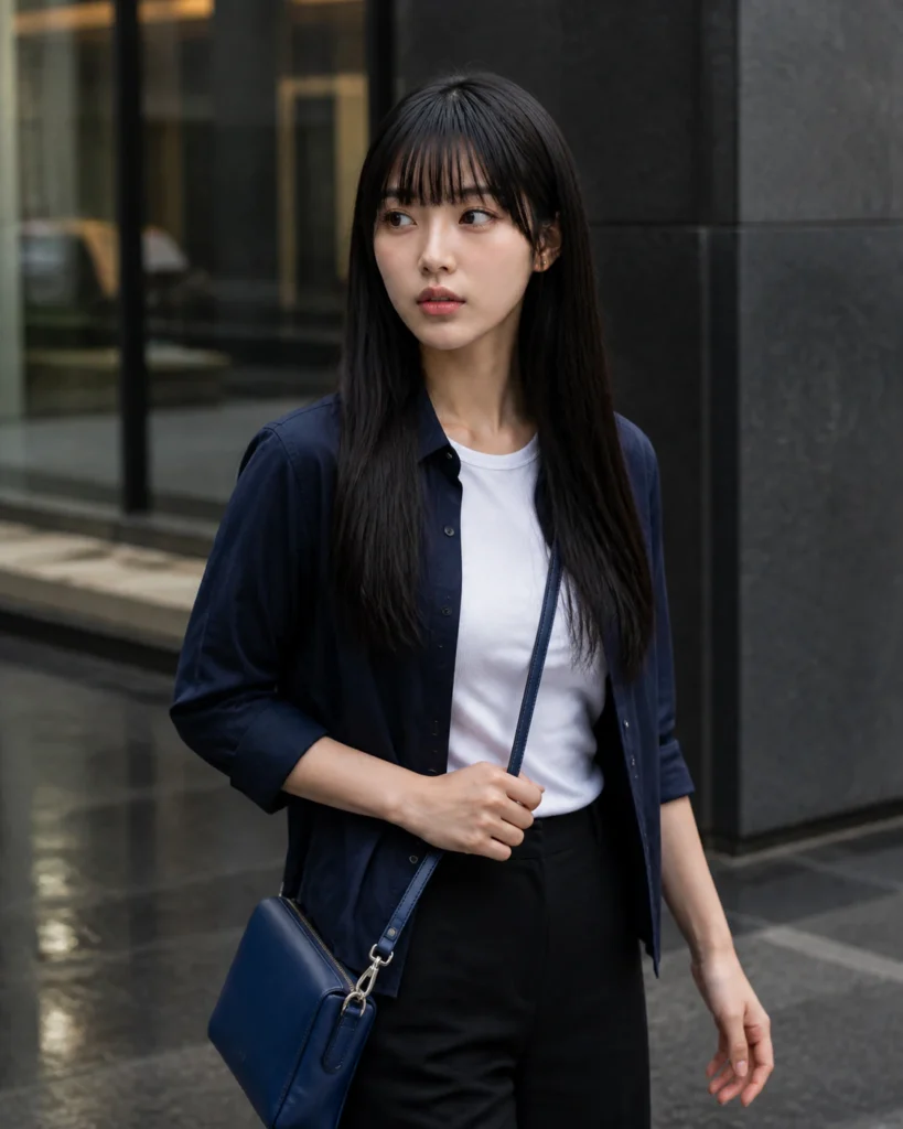 Maya, an adult original Singaporean first-timer character of KOREA ON CUE, in her approved production portrait