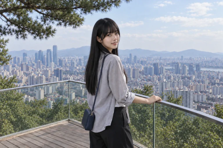 남산 하늘숲길에서 후암동까지